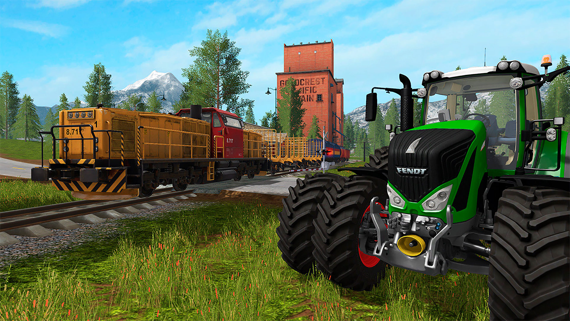 Farming simulator 19 прицеп для травы